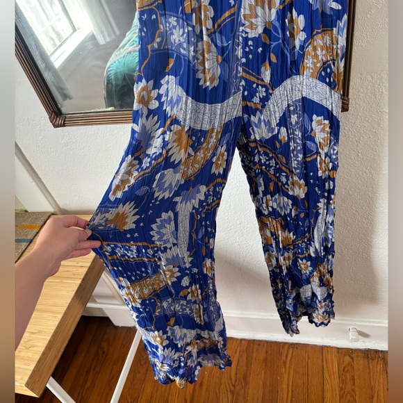 Anthropologie Somerset Floral Chiffon Jumpsuit - Picture 4 of 8